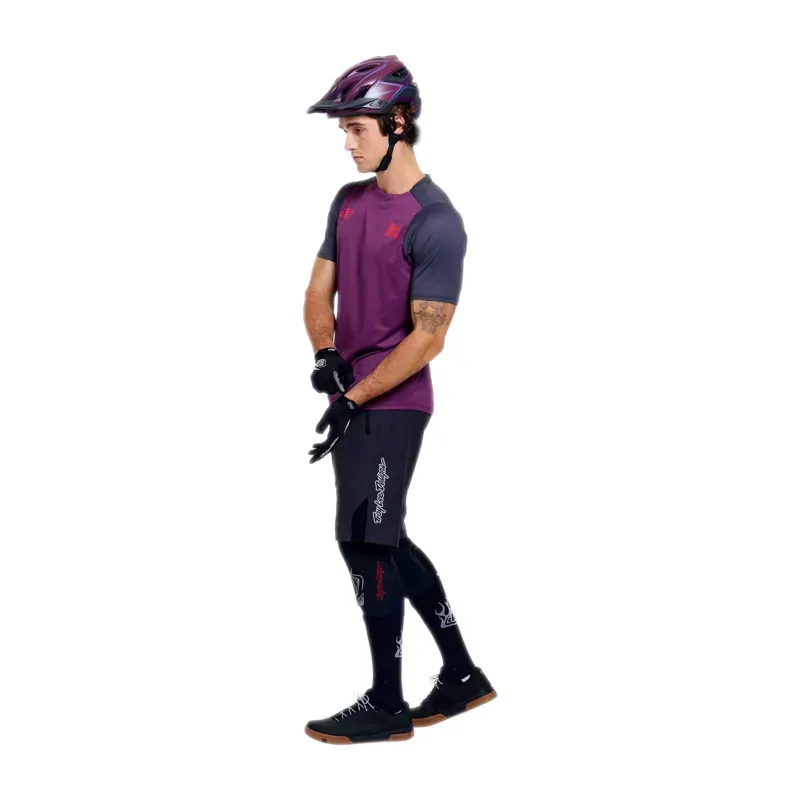 Troy Lee Designs Skyline Pro Mono Shorts Shell in Carbon-9