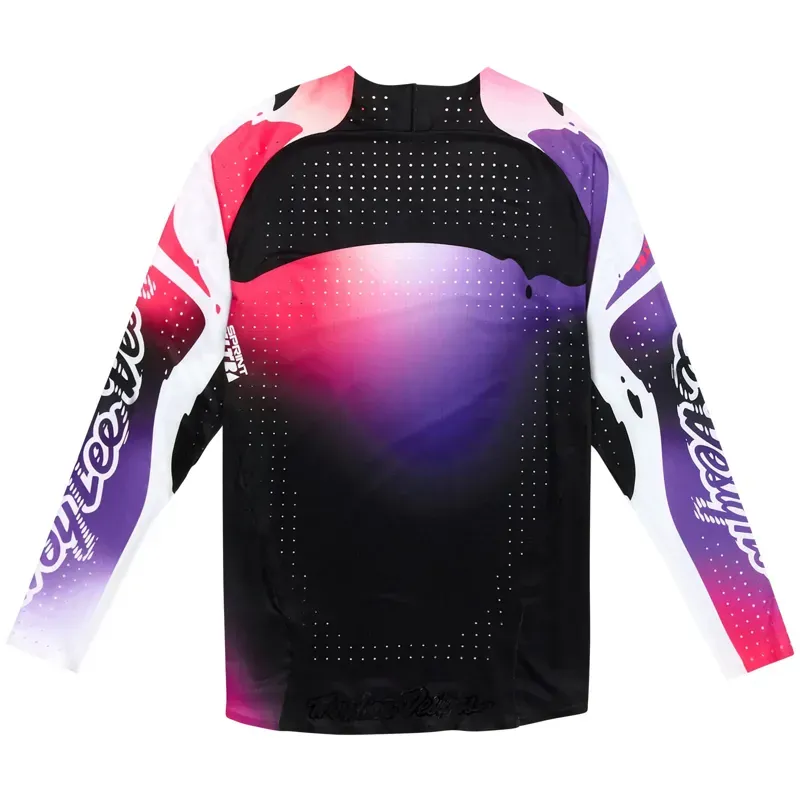 Troy Lee Designs Sprint Ultra Jersey In Drip - Purple-1