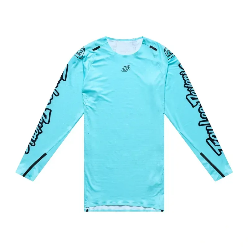 Troy Lee Designs Sprint Ultra Long Sleeve Jersey Mono in Real Teal