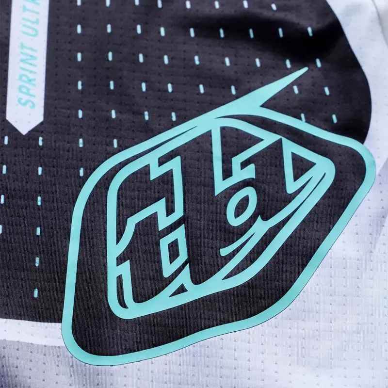 Troy Lee Designs Sprint Ultra Long Sleeve Jersey Proton in White-7