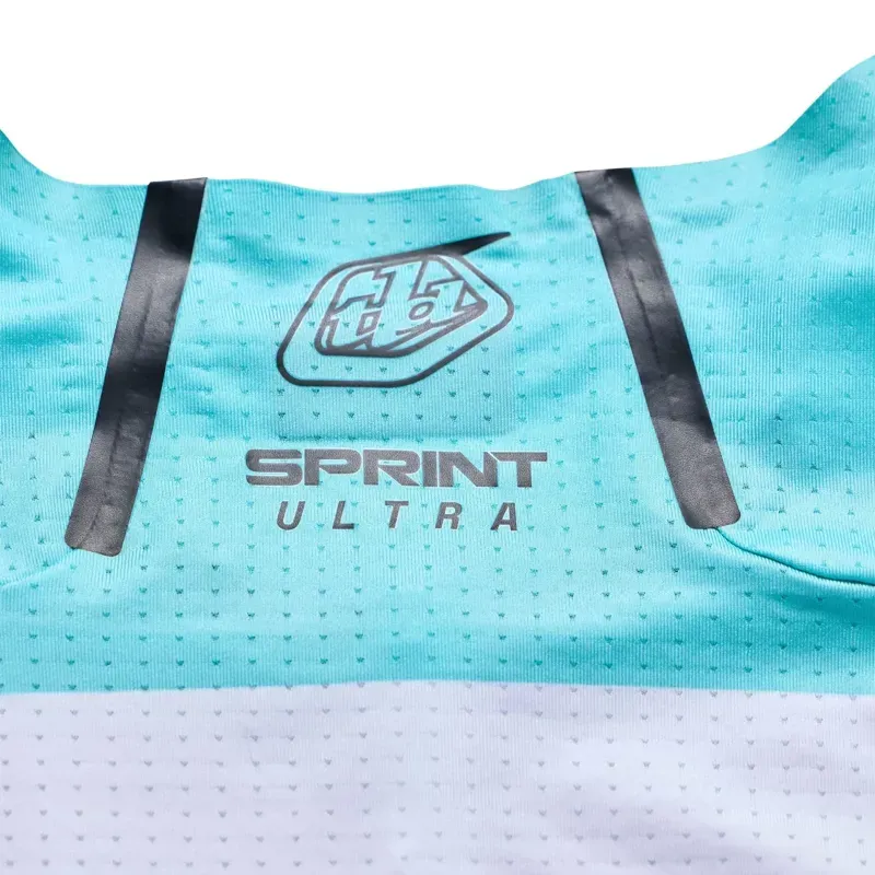 Troy Lee Designs Sprint Ultra Long Sleeve Jersey Proton in White-11