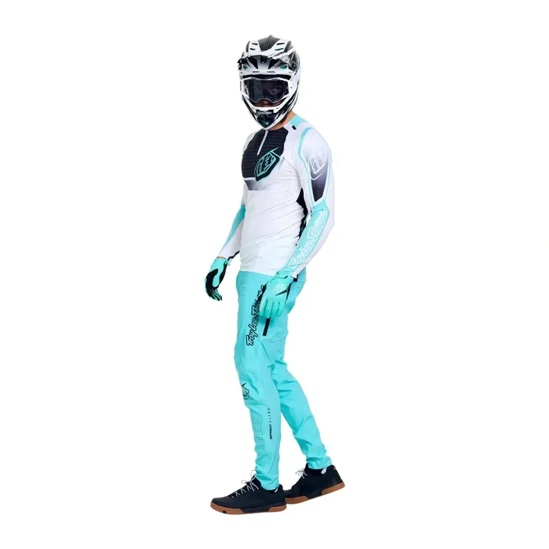 Troy Lee Designs Sprint Ultra Long Sleeve Jersey Proton in White-3
