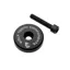 Wolf Tooth Ultralight Stem Cap with 5mm Integrated Spacer in Black 