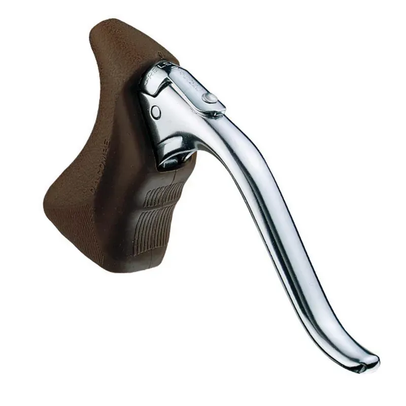 Dia-Compe 204 QR Hooded 23.8mm Drop Levers in Brown/Silver