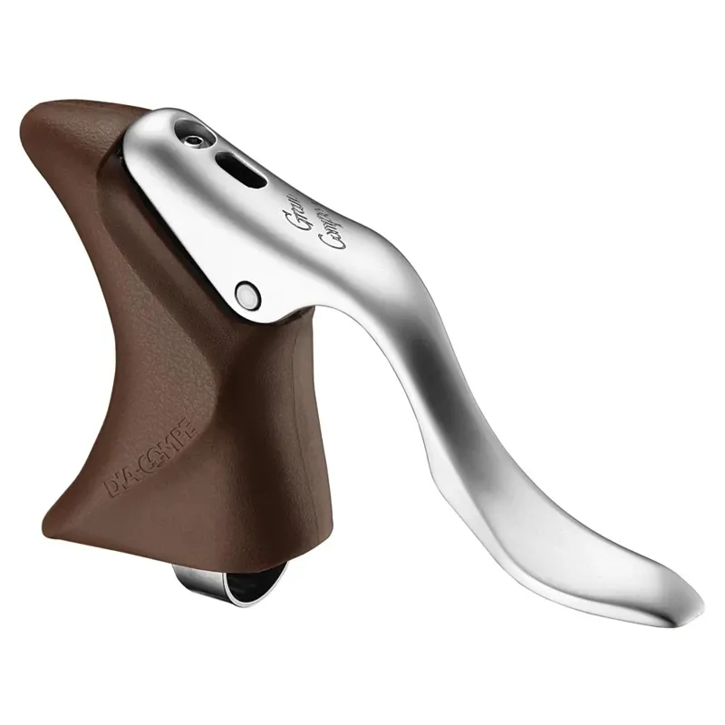 Dia-Compe Evo-V 23.8mm Brake Lever for Drop Bars in Brown/Silver