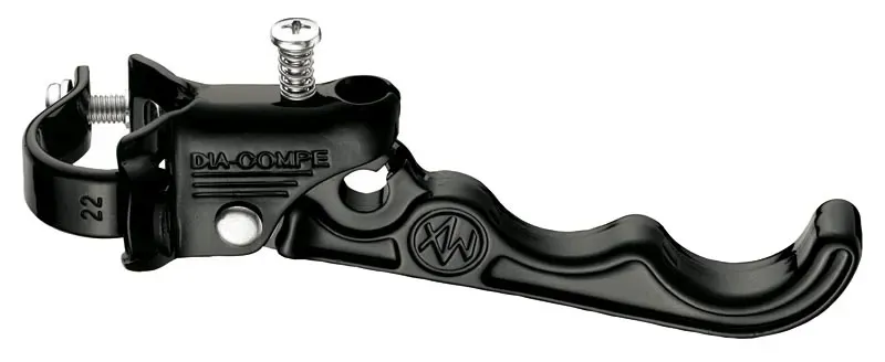 Dia-Compe Tech2 MX120 2-finger 22.2mm Right Hand BMX Lever in Black
