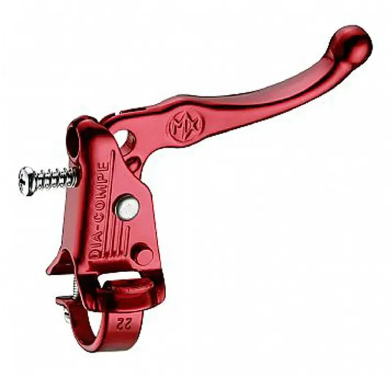 Dia-Compe Tech3 MX121 22.2mm Right Hand BMX Brake Lever in Red