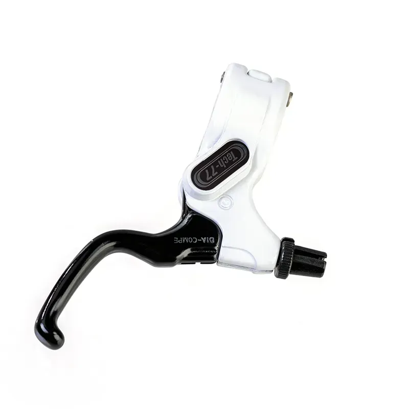 Dia-Compe Tech 77 DJ 22.2mm BMX Brake Lever in White/Black