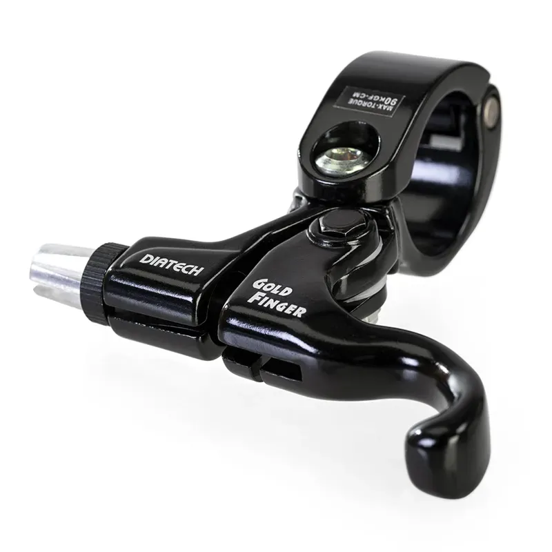 Dia-Compe Gold Finger Oversized 31.8mm Left Side BMX Lever in Black