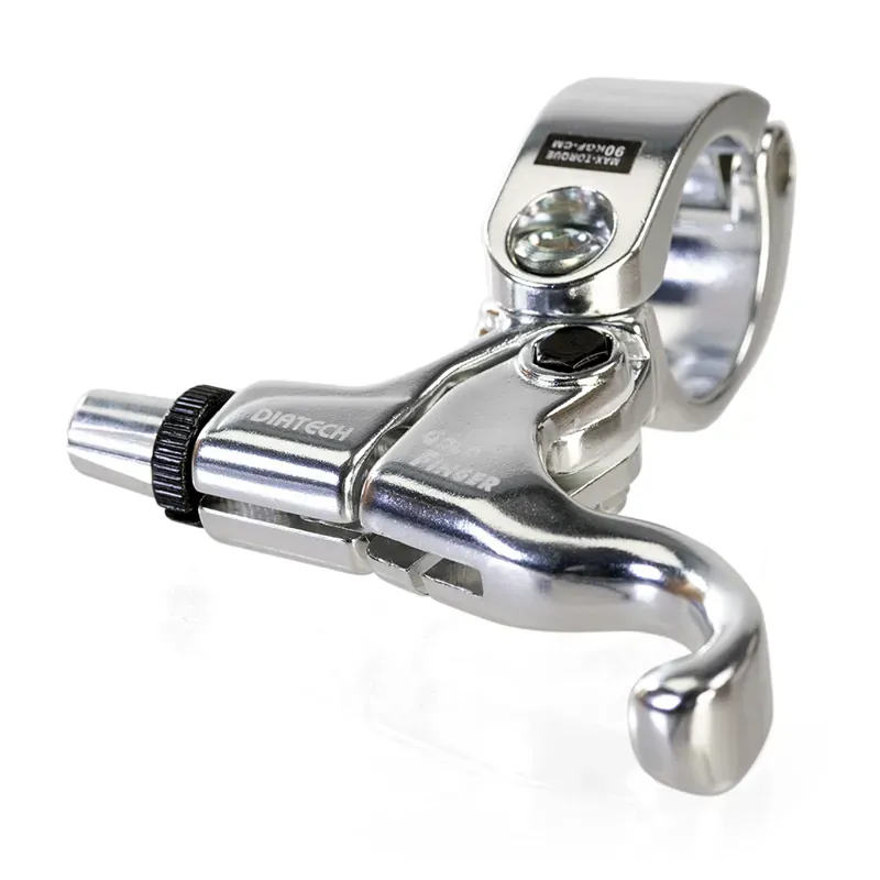 Dia-Compe Gold Finger Oversized 31.8mm Left Side BMX Lever in Silver