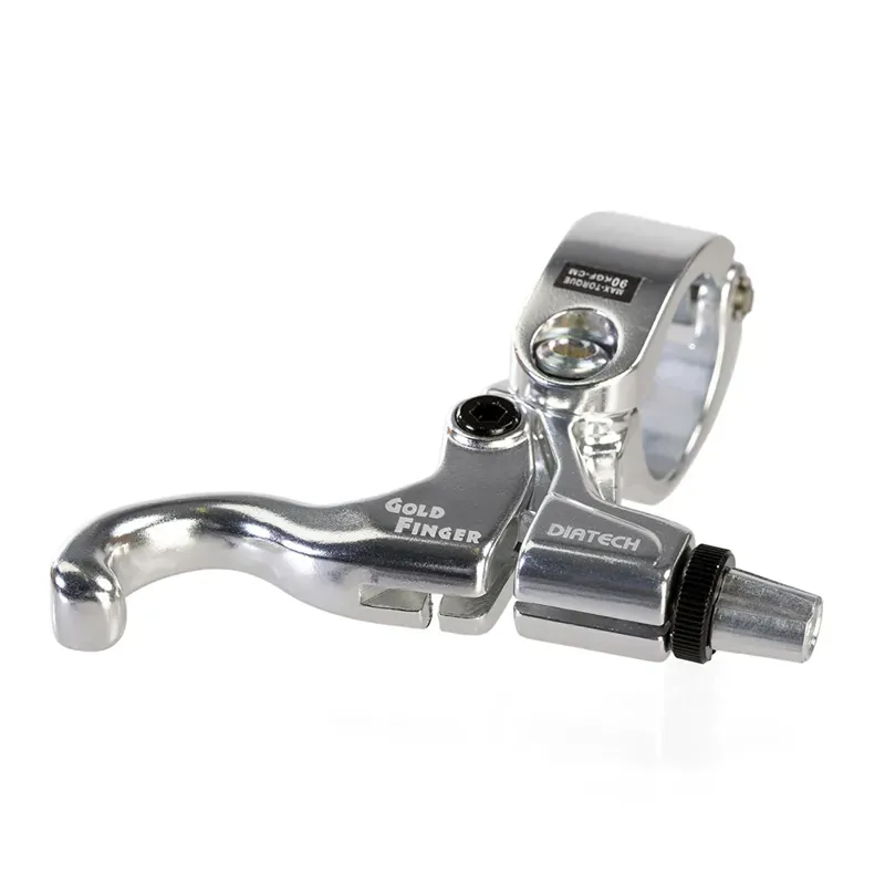Dia-Compe Gold Finger Oversized 31.8mm Right Side BMX Lever in Silver