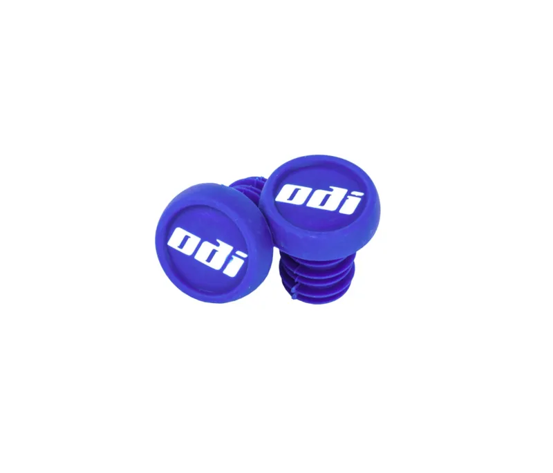 Odi BMX Two Colour Push-in Plugs in Blue
