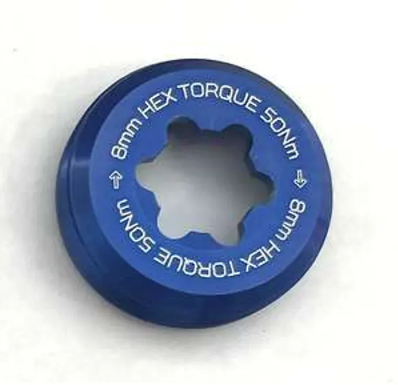 Hope E-Bike Crank Captive Nut in Blue