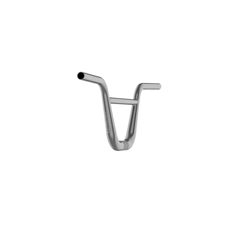 Box BMX Hex Lab Titanium BMX Handlebar in Silver-10