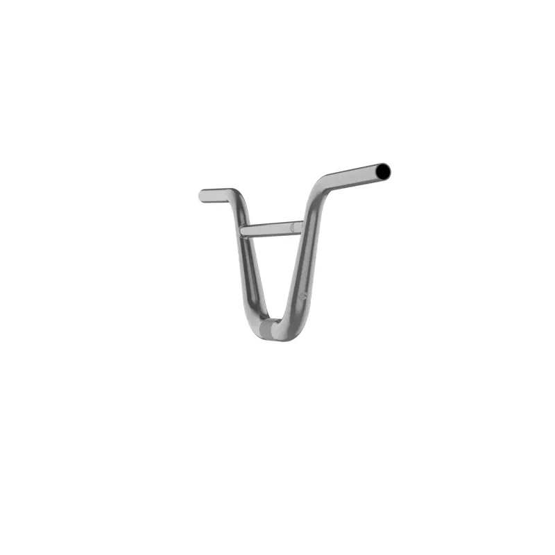 Box BMX Hex Lab Titanium BMX Handlebar in Silver-9