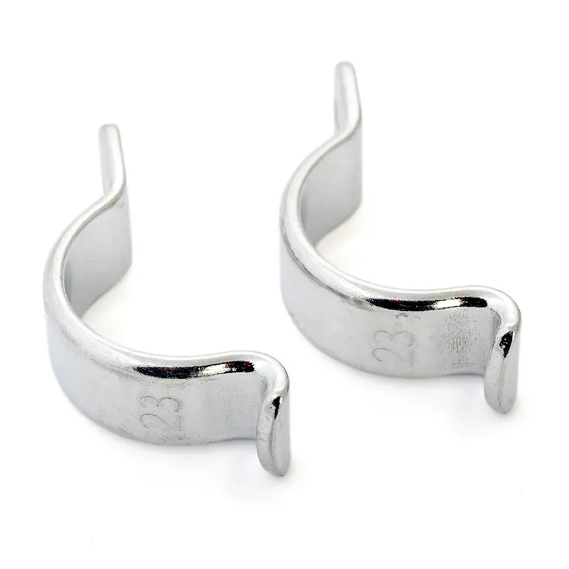 Dia-Compe MX-122 Replacement Brake Lever Clamps in Silver