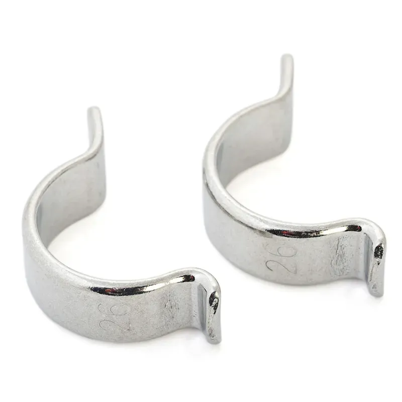 Dia-Compe MX-122 Replacement Brake Lever Clamps in Silver-1