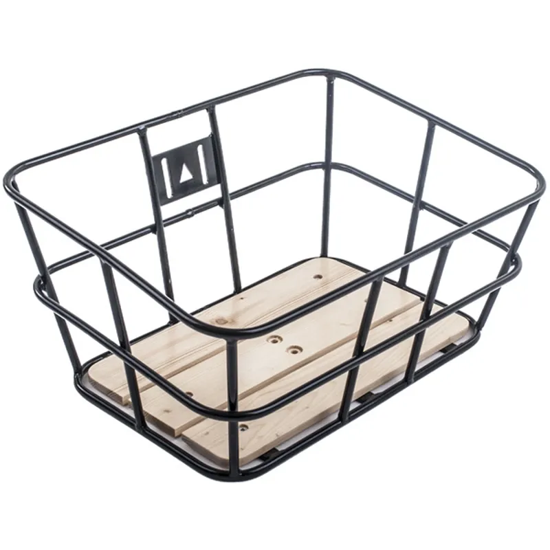 M Part Portland Tubular Metal Basket in Black