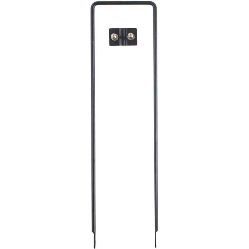 M Part U-Stay 410mm Fixed Basket Bracket in Black