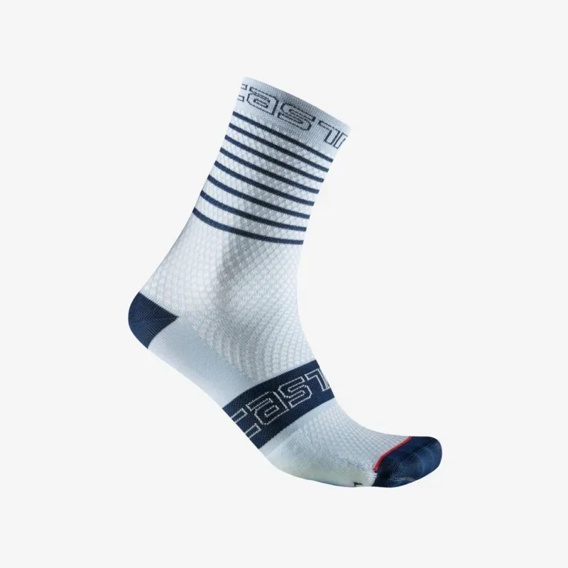 Castelli Superleggera Women's 12 Socks in Winter Sky