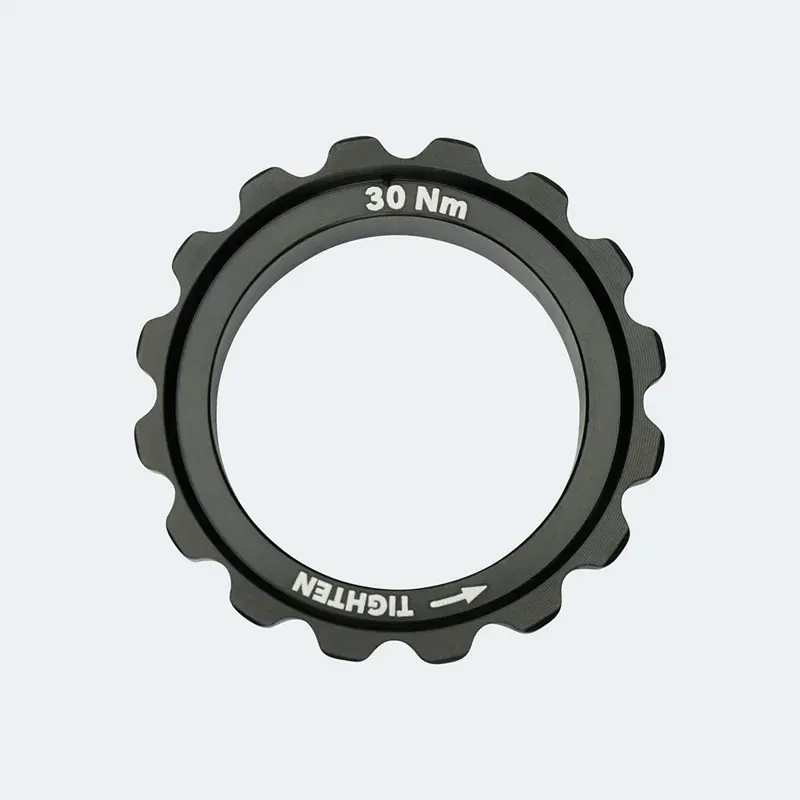 Fazua Ride 60 Left Hand Threaded Drive Unit Lockring in Black