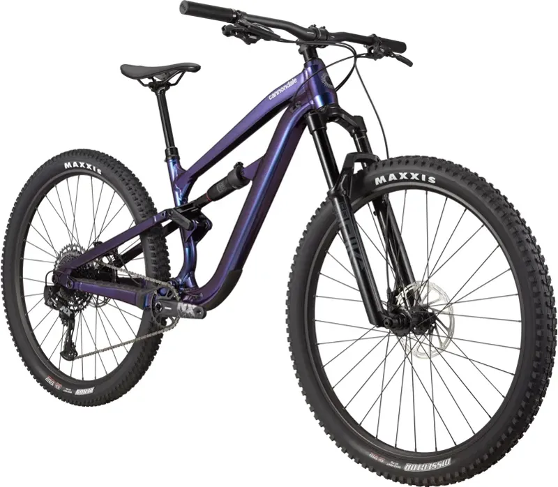 Cannondale Habit 3 Full Suspension MTB in Purple Haze-6