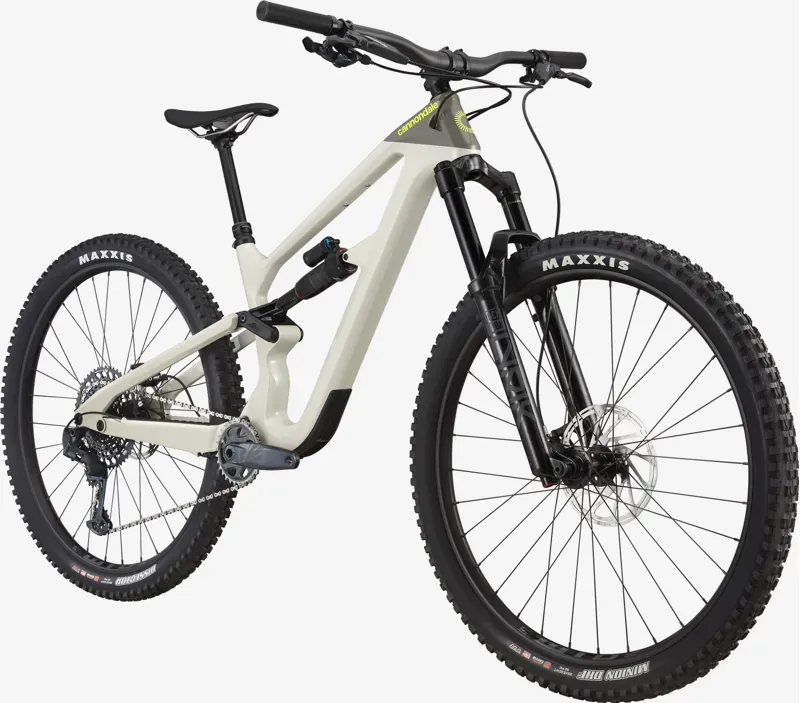 Cannondale Habit Carbon LT 1 Full Suspension Mountain Bike in Chalk-1