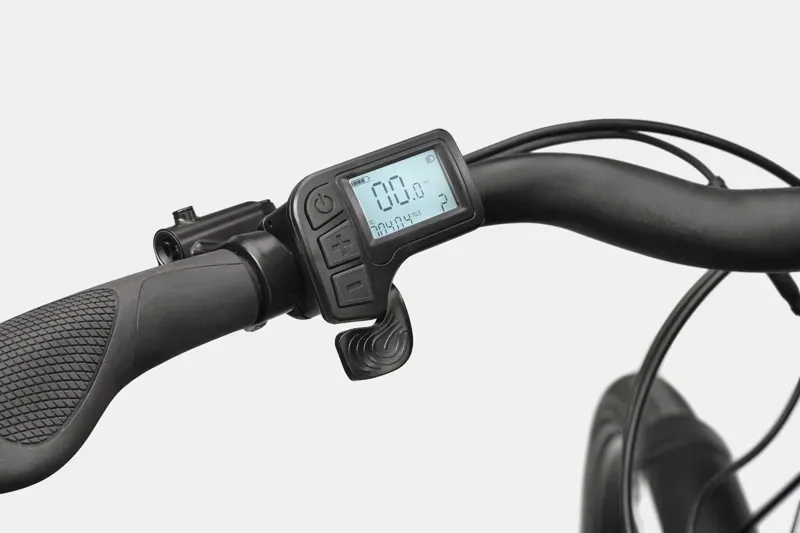 Cannondale Mavaro SL 2 Low Step-Thru Electric City Bike in Black Cherry-1