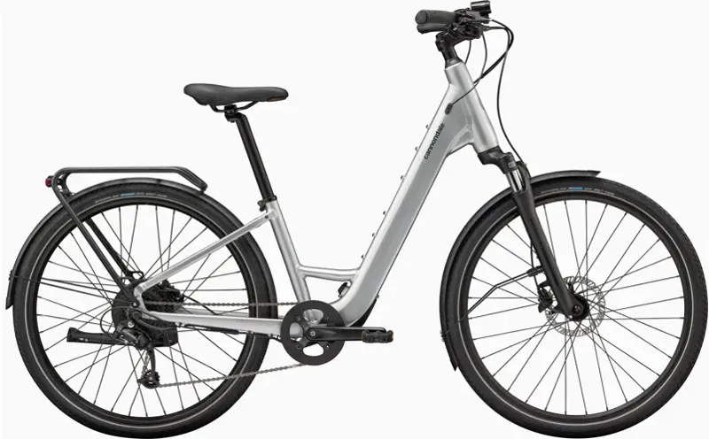 Cannondale Mavaro SL 2 Low Step-Thru Electric City Bike in Mercury