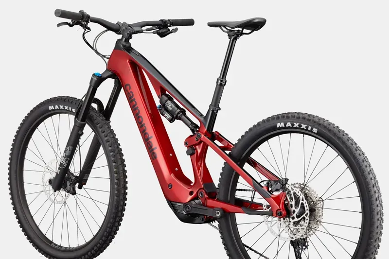 Cannondale Moterra SL 2 Electric Mountain Bike in Red-1
