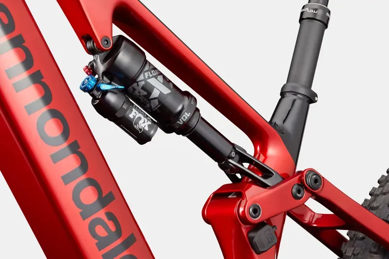 Cannondale Moterra SL 2 Electric Mountain Bike in Red-5