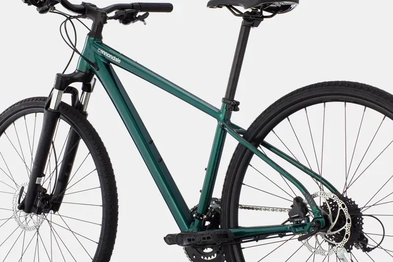 Cannondale Quick CX 3 Women's Hybrid Bike in Emerald-5