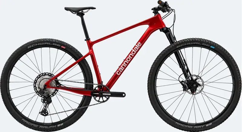 Cannondale Scalpel HT Carbon 2 XC Bike in Red-1