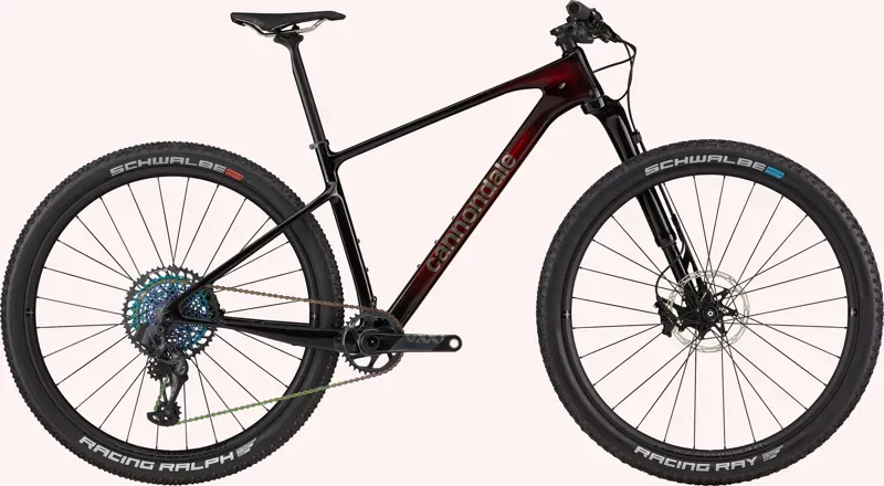 Cannondale Scalpel HT Hi-MOD Ultimate XC Bike in Red-1