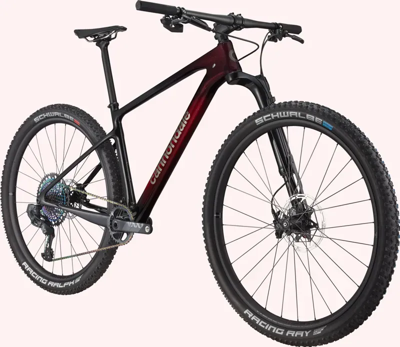 Cannondale Scalpel HT Hi-MOD Ultimate XC Bike in Red-2