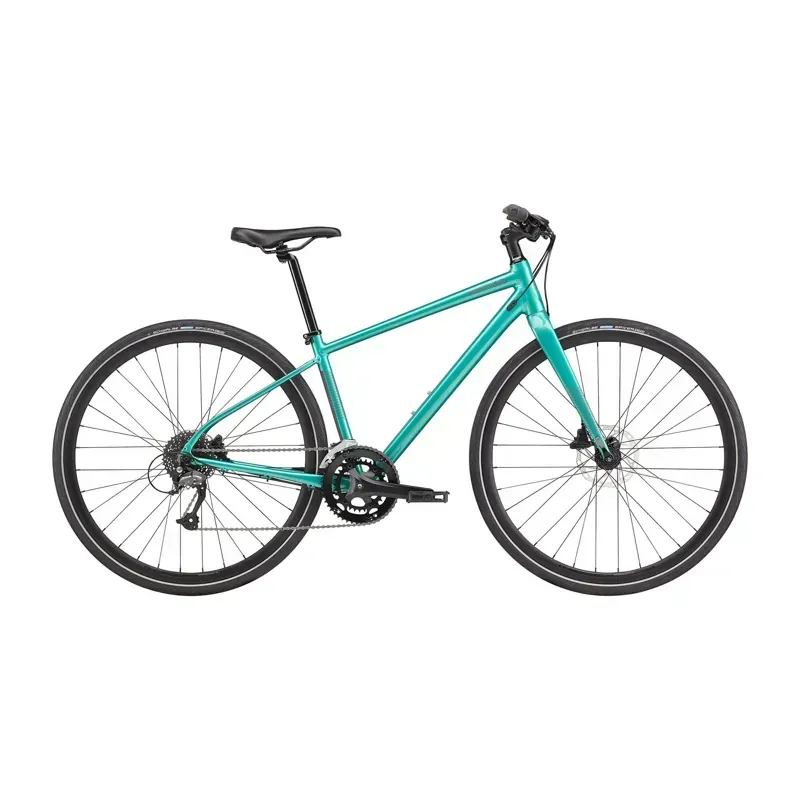 Cannondale Women's Quick 3 Hybrid Bike in Turquoise