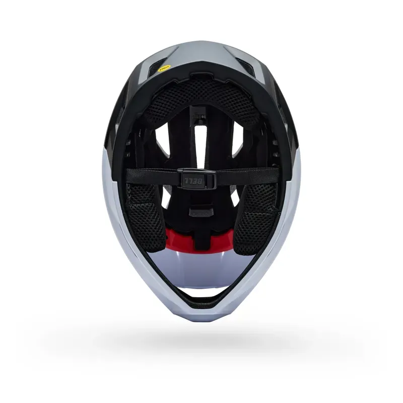 Bell Full-Air Mips Grid Full-Face Helmet in White/Black-5