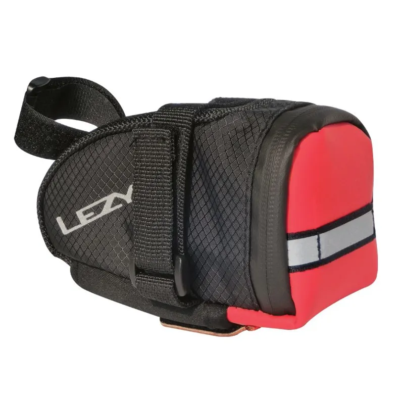 Lezyne Micro Caddy Saddlebag in Red