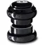 Chris King Devolution 1-1/2  1-1/8 Inch NoThreadSet SV Headset in Black