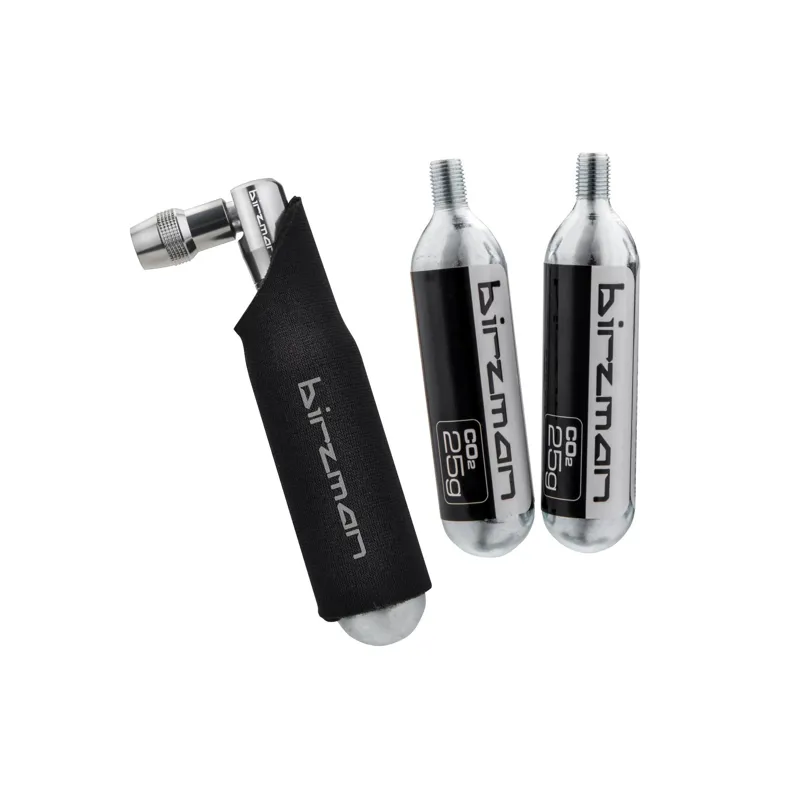 Birzman Roar Canister 25g CO2 Inflator Set in Black