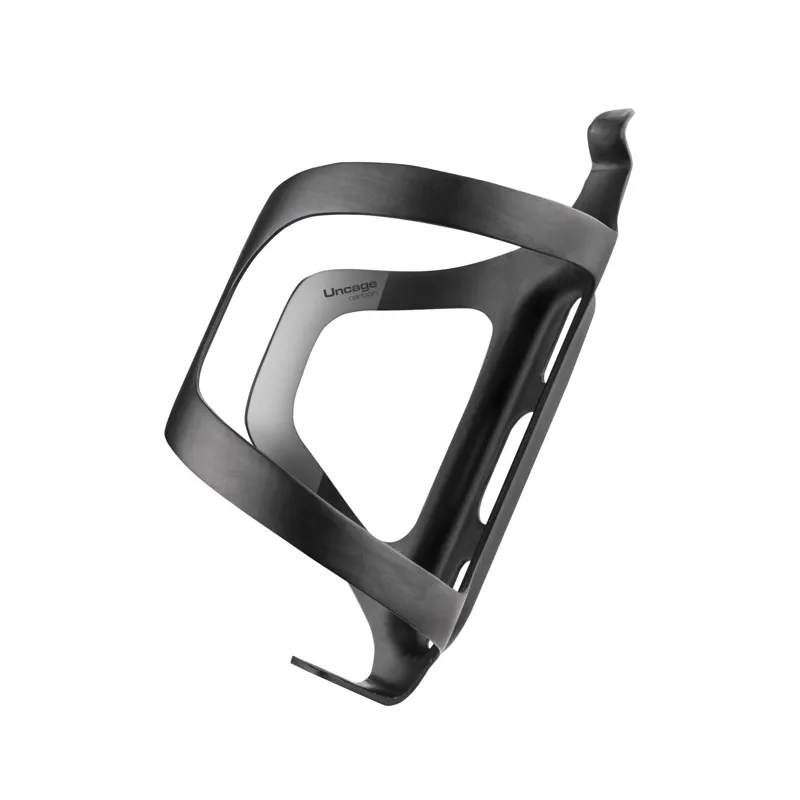 Birzman Uncage Carbon Left-Hand Bottle Cage in Black