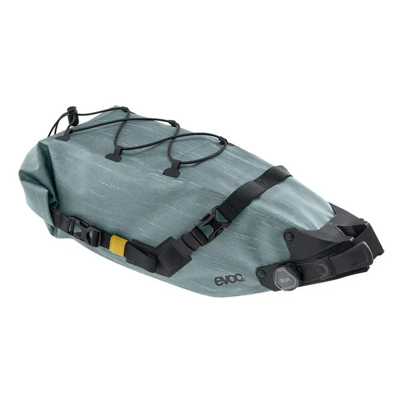 EVOC Boa Waterproof 6l Seat Pack in Steel