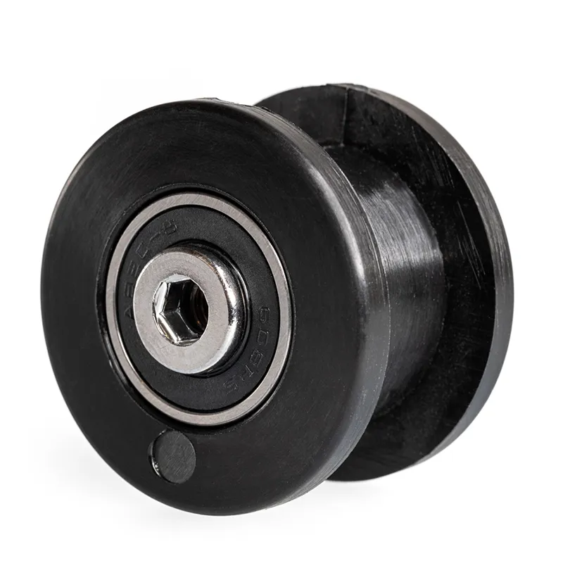 Gusset Bachelor SS Fixed Tensioner Roller in Black