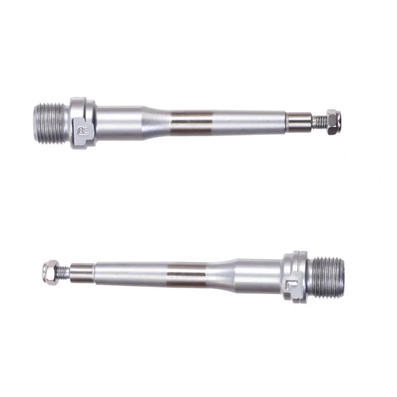 Gusset S2 Pedal Axle Kit in Silver