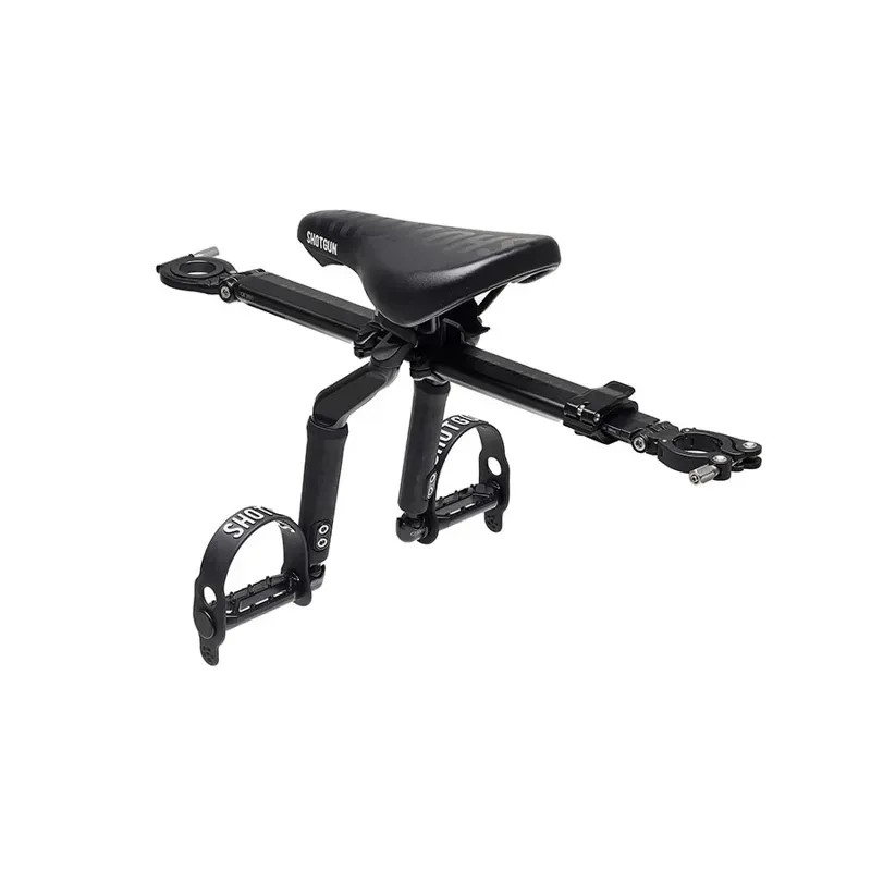 Kids Ride Shotgun Pro Seat in Black