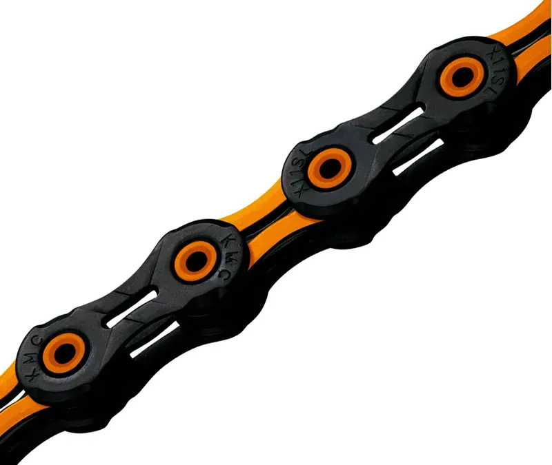 KMC DLC 11 116 Link 11-Speed Chain in Orange