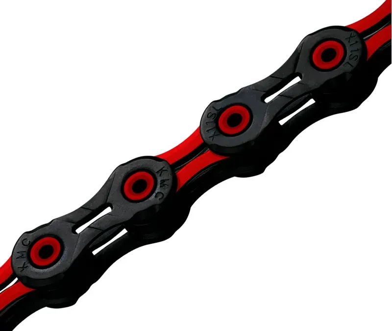 KMC DLC 11 116 Link 11-Speed Chain in Red
