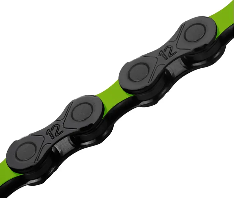 KMC DLC 12 126 Link 12-Speed Chain in Green