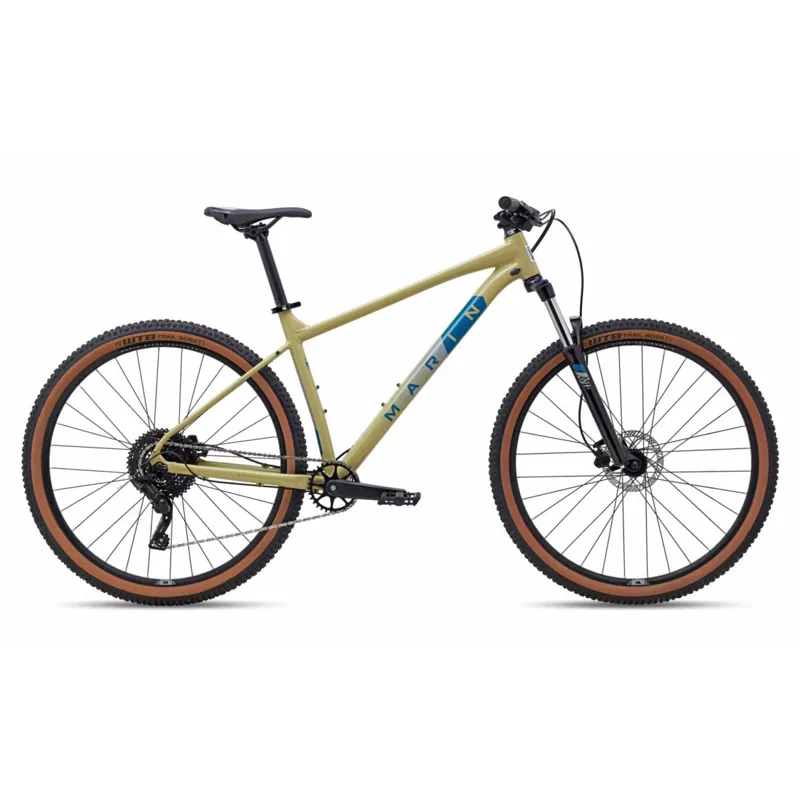 Green marin mountain shop bike