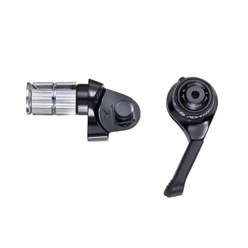 microSHIFT ADVENT 1x9 Bar End Shifter in Black